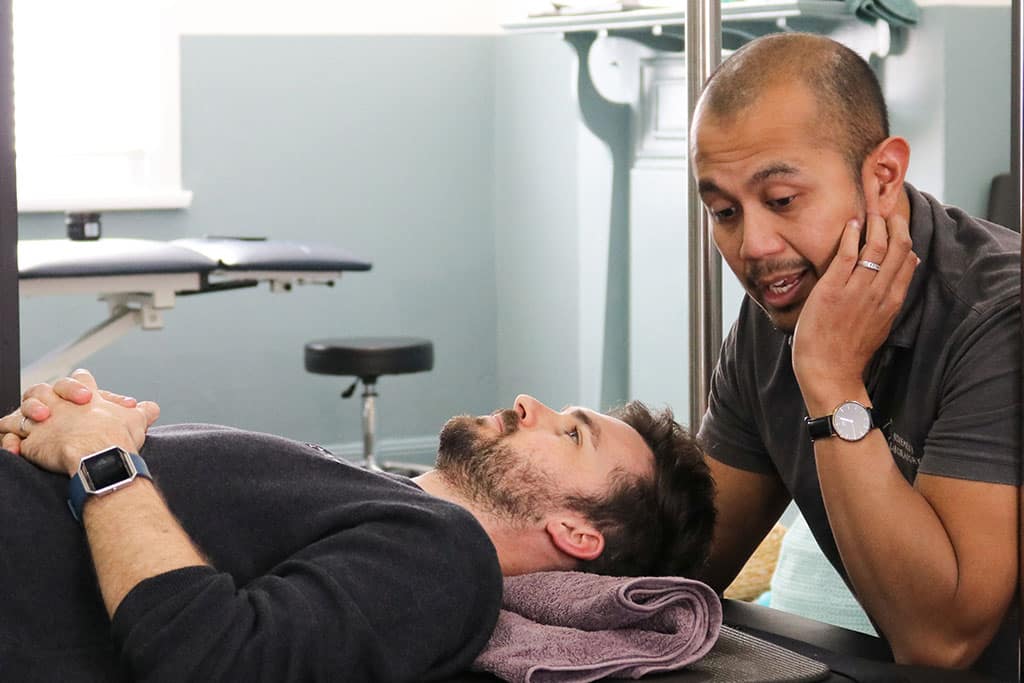 Men's physiotherapy consult